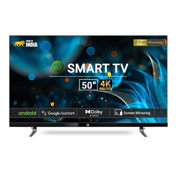 GPL 50 inches (127 cm) Frameless 4K Ultra HD Smart TV