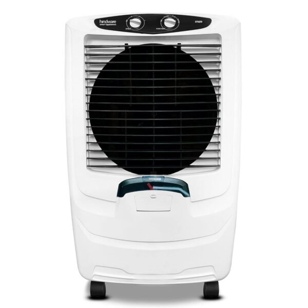 GPL Snowcrest CRUZO 52L Inverter Compatible Desert Air Cooler With Woodwool Pads (Black & White) |Desert Cooler